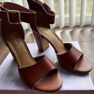 Madden Girl - Harperr Cognac Heels (NWT)